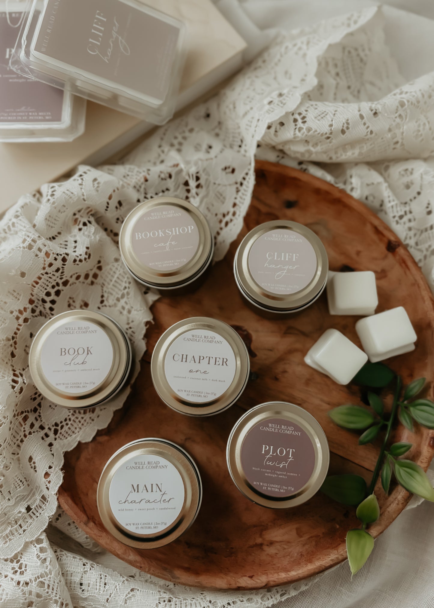 Core Collection Discovery Set - Soy Tin Candles