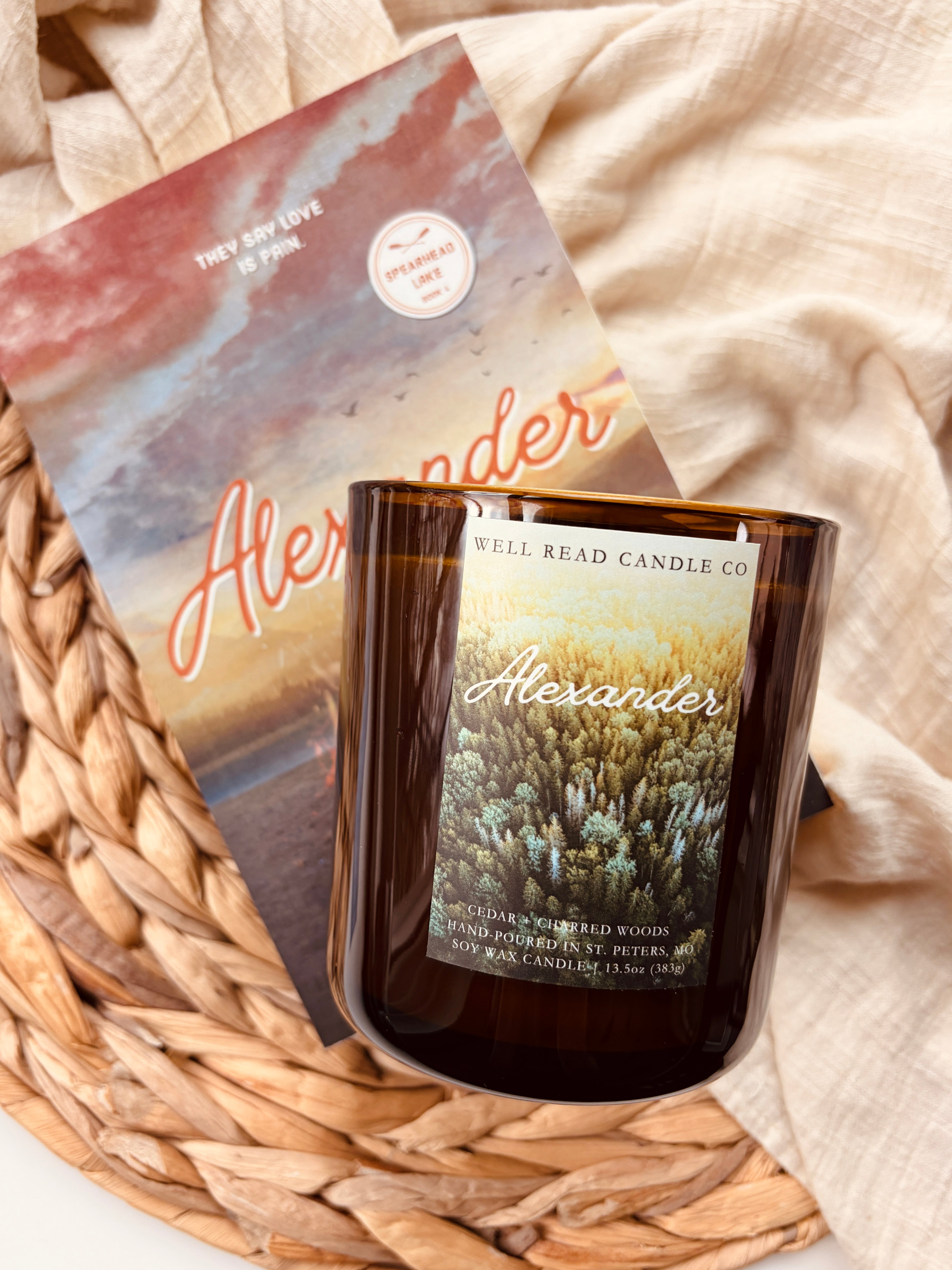 Alexander Candle - E.L. Stevens – Well Read Candle Company