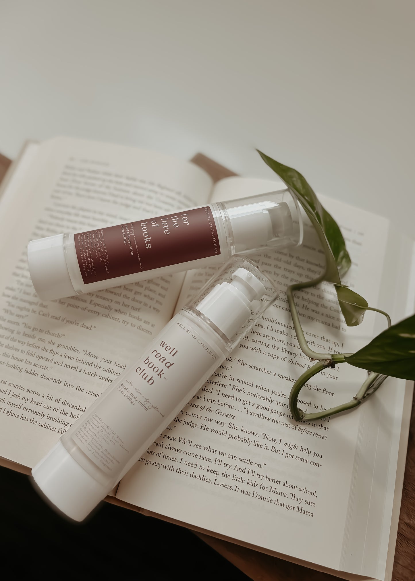 clean lotion book related