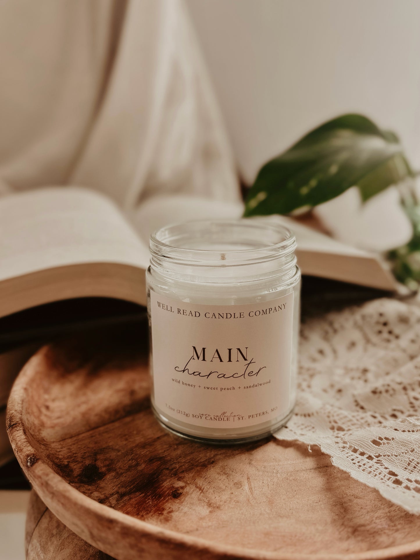 main character vibes candle gift