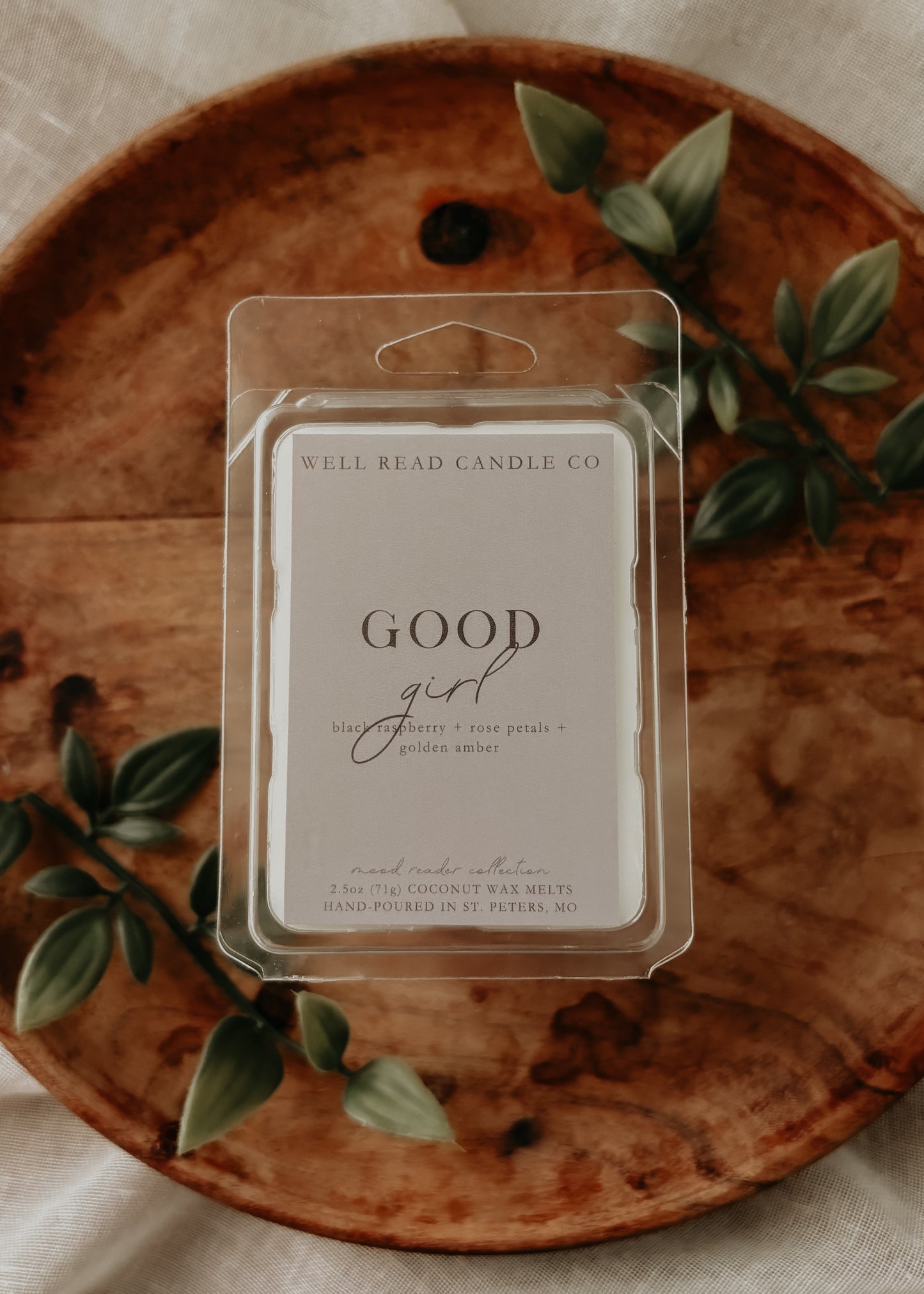 book lover gift good girl wax melts