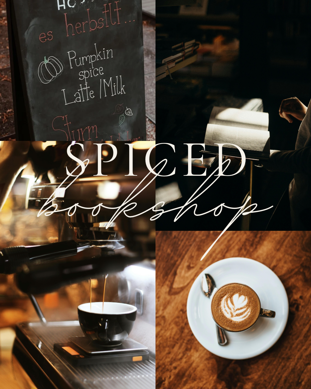 spiced coffee soy candle bookish gift idea