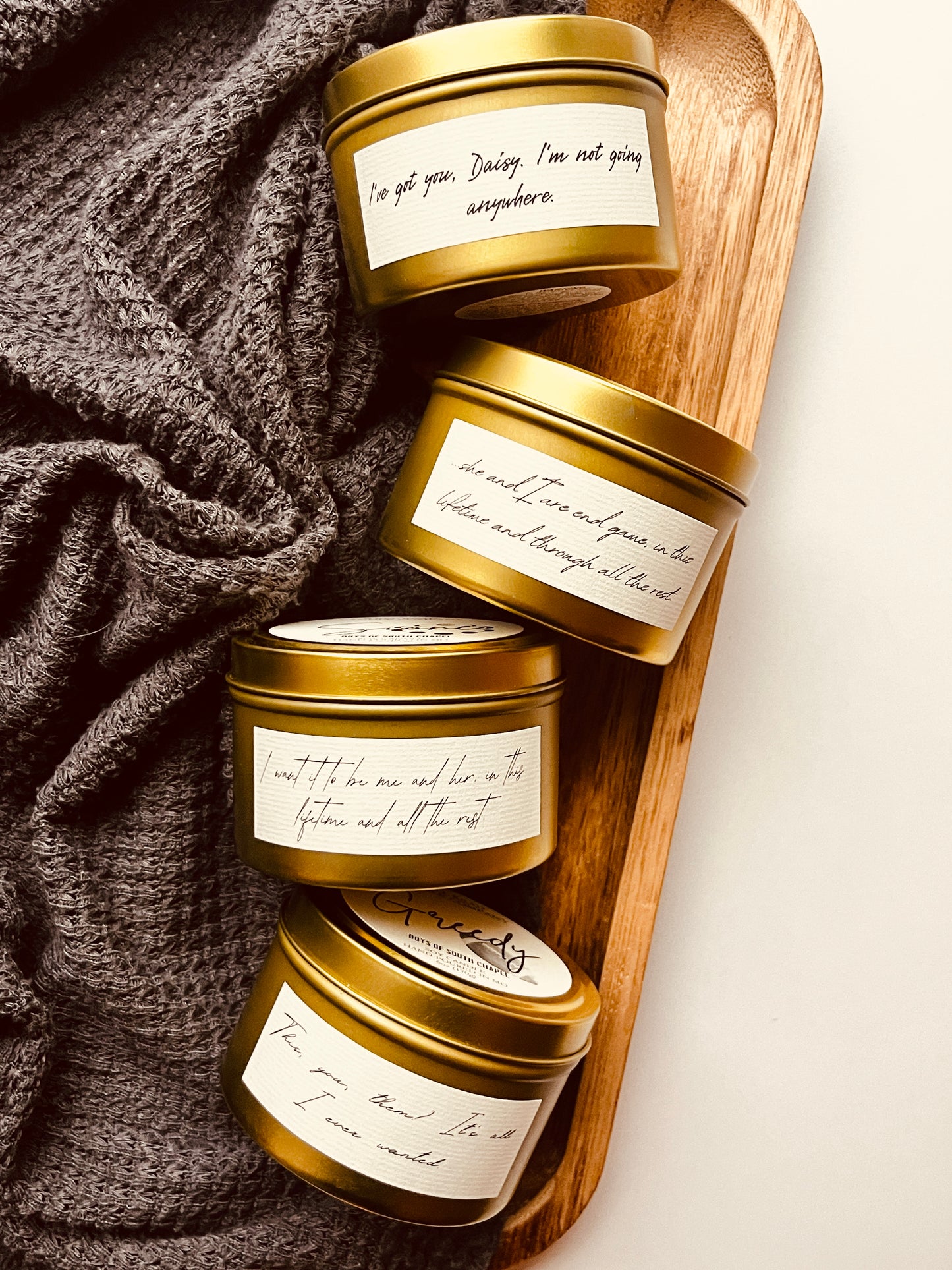 Boys of South Chapel Tin Candle Bundle - Abby Millsaps
