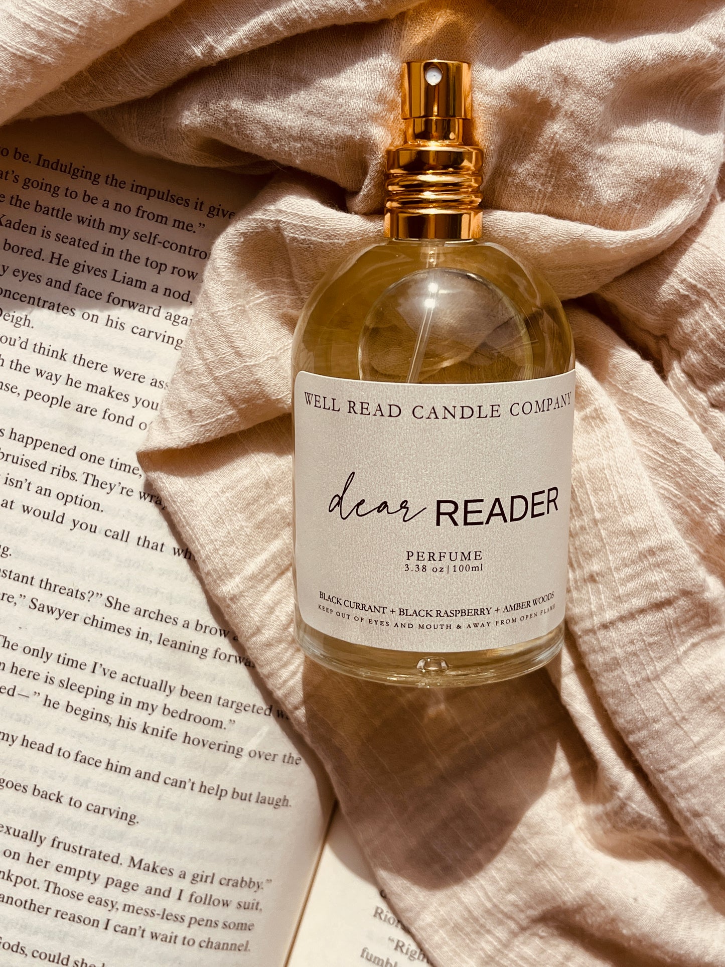 bookish gift perfume