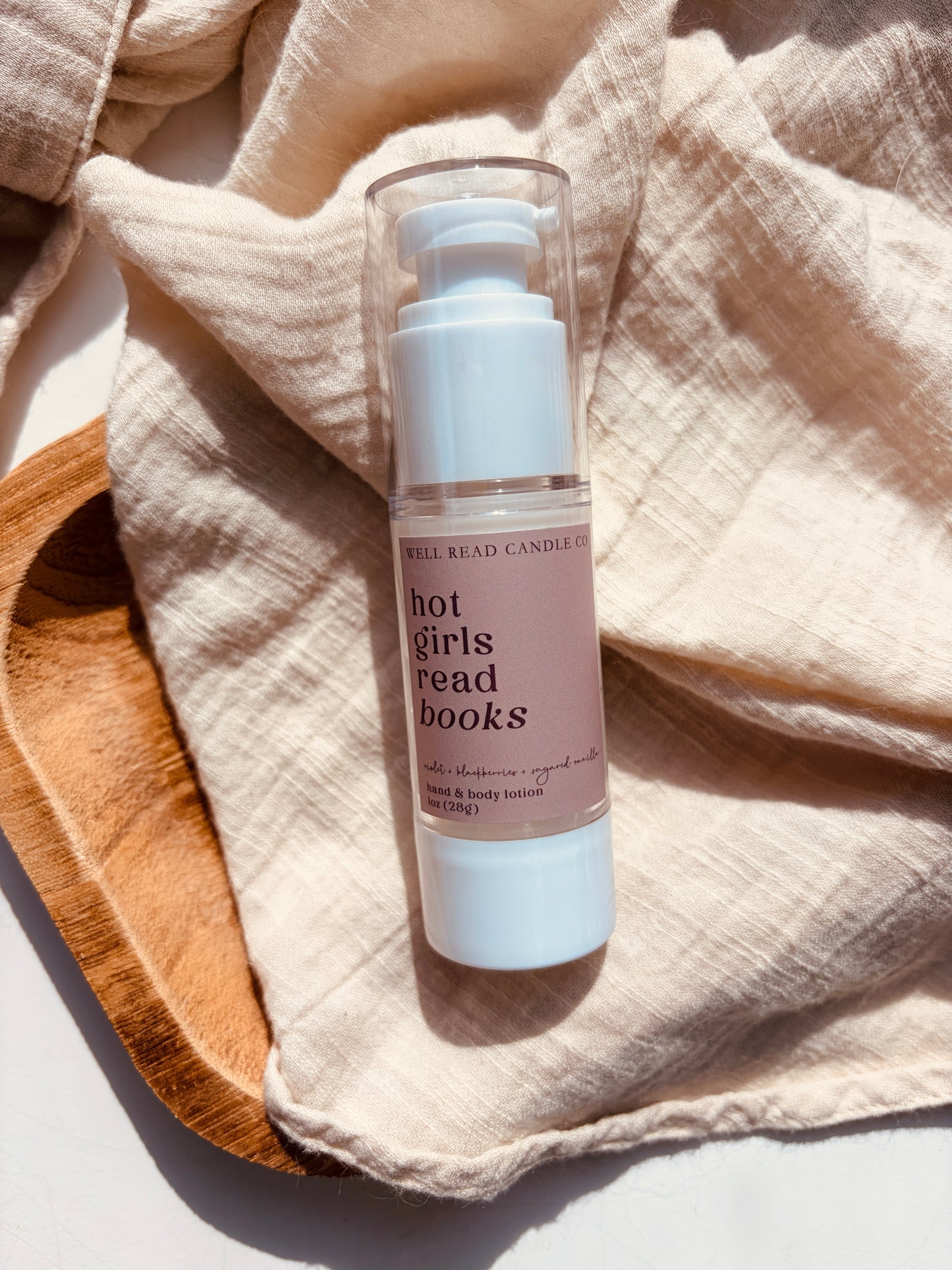 book lover lotion violet berry amber vanilla