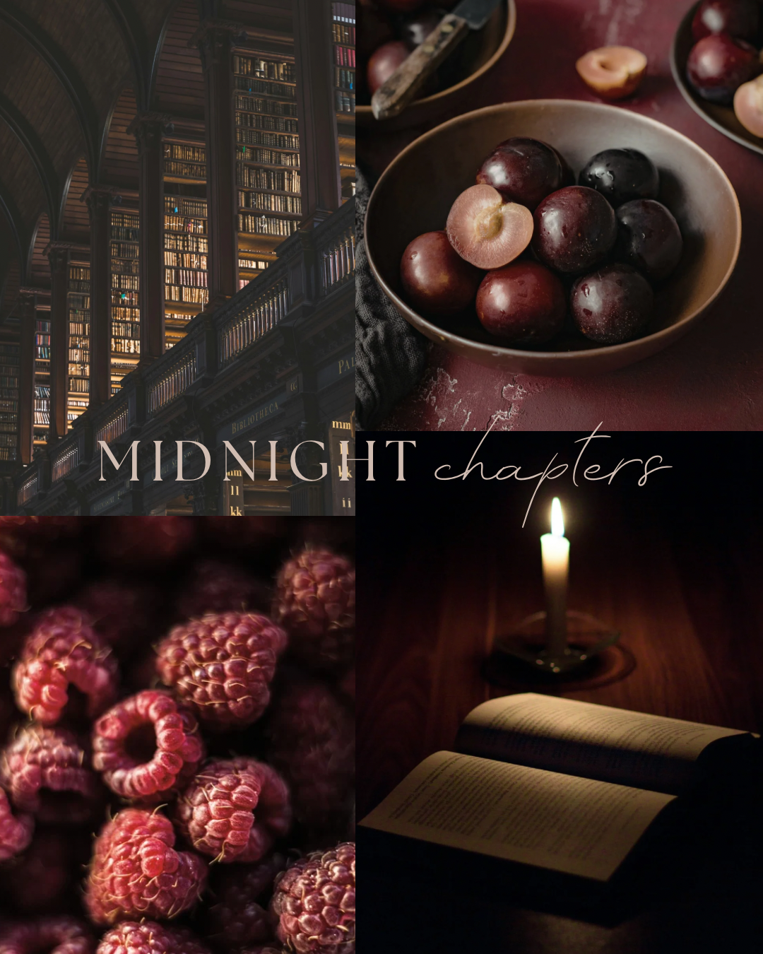 Midnight Chapters Candle