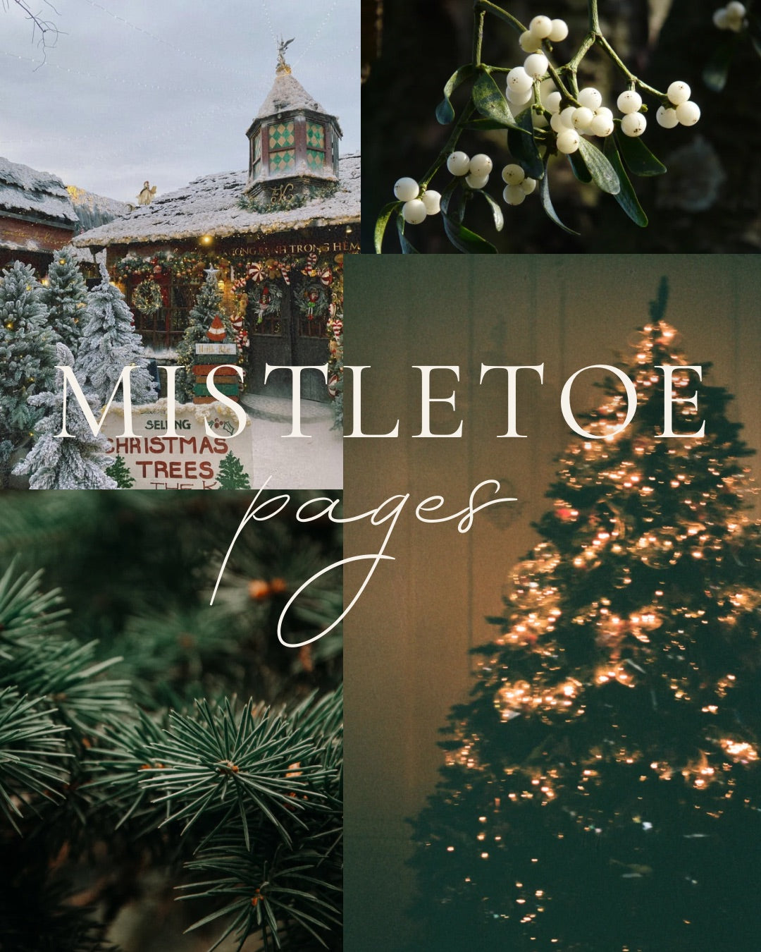 mistletoe fraser fir perfect christmas tree candle