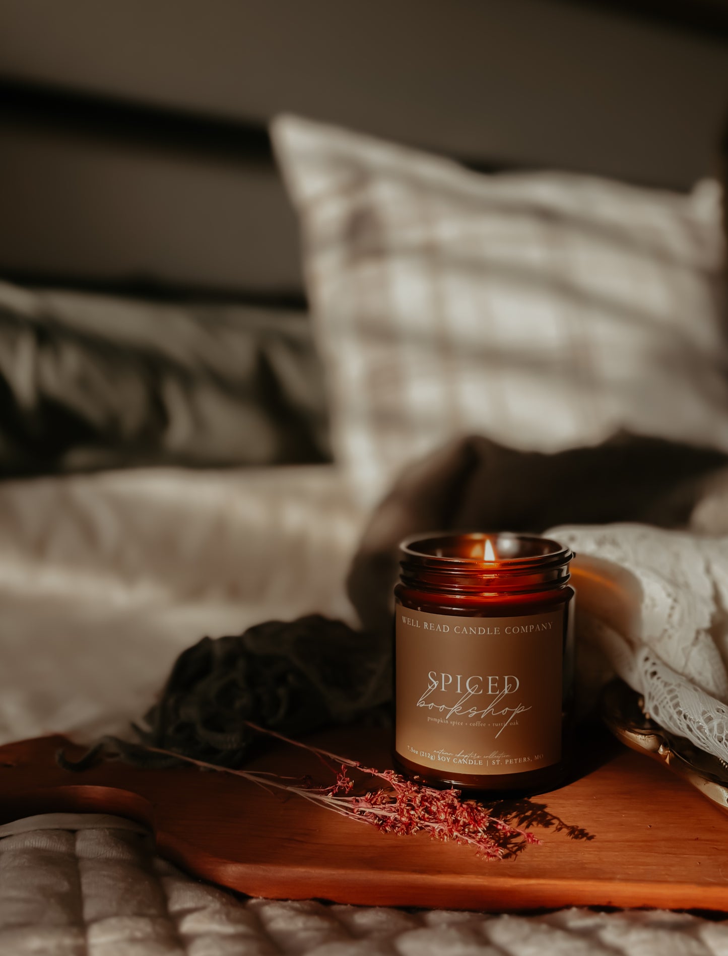 spiced coffee pumpkin latte candle