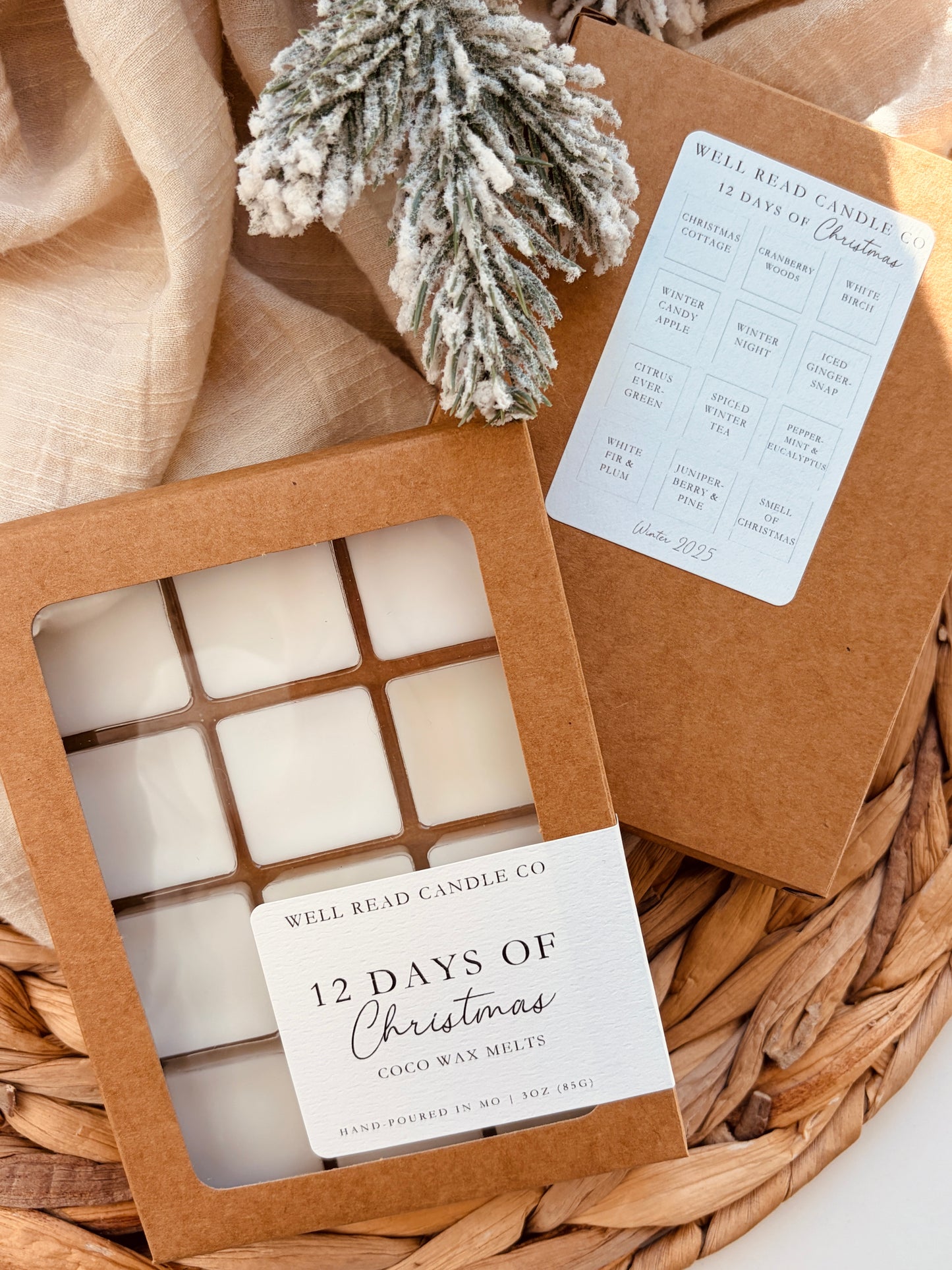 advent wax melts bookish