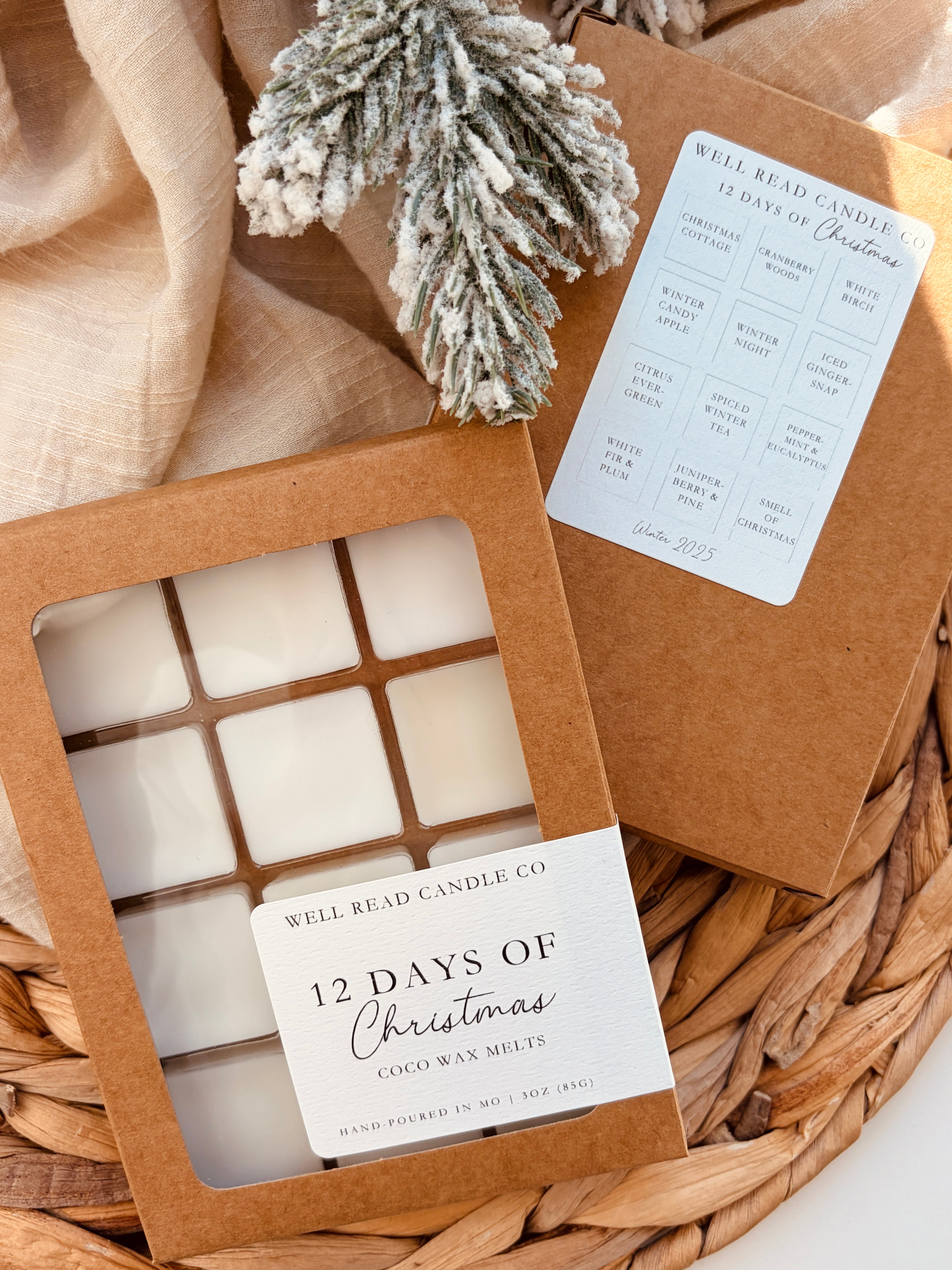 advent wax melts bookish