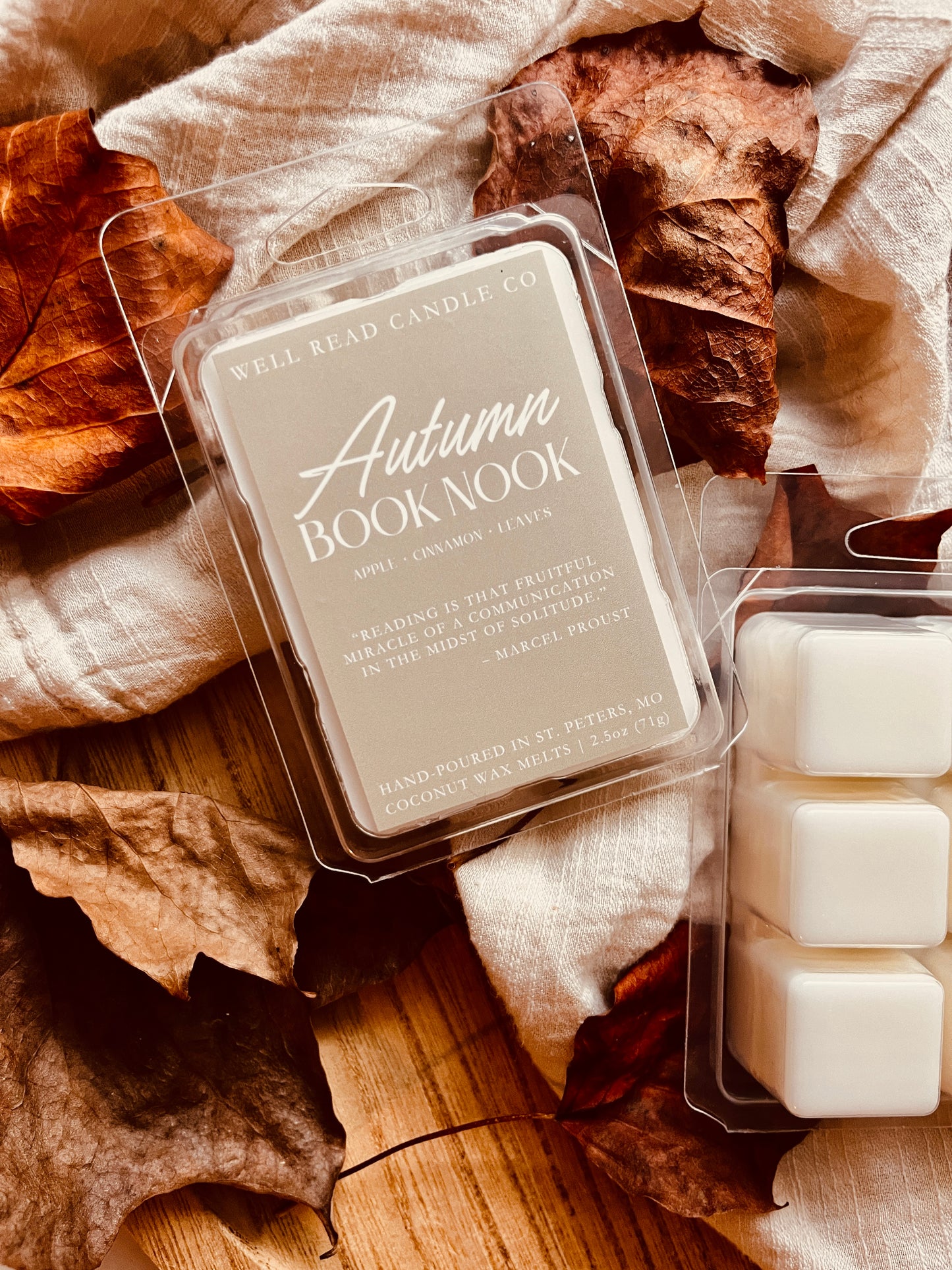 Autumn Book Nook Wax Melt