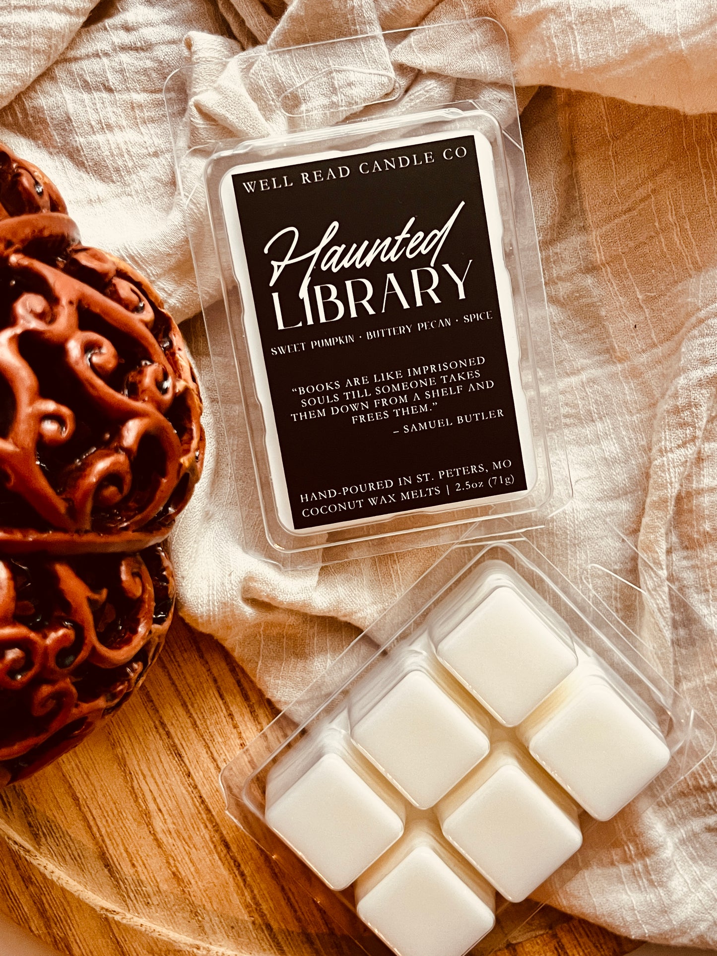 Haunted Library Wax Melt