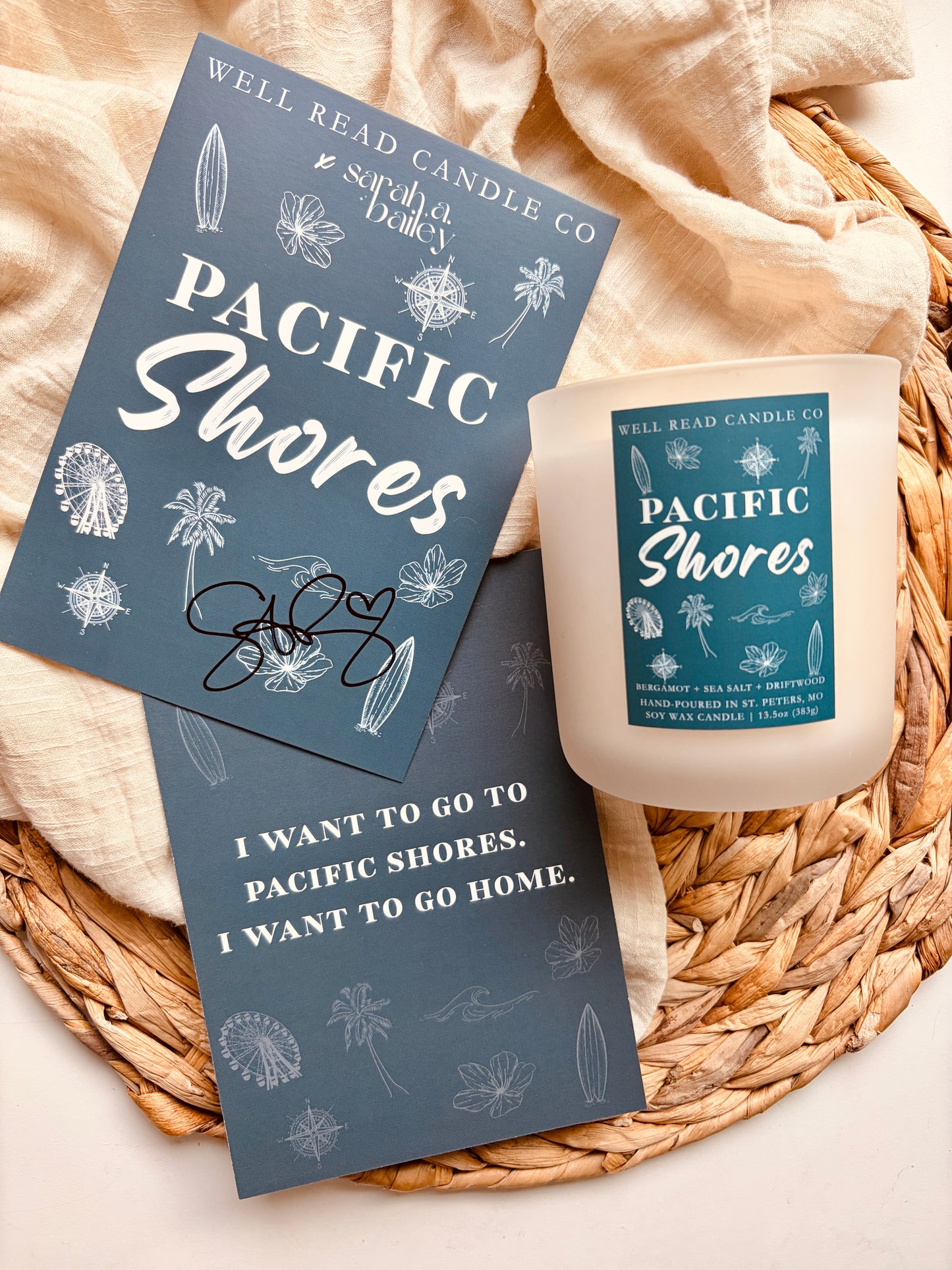 Pacific Shores Hand-Signed Art Print