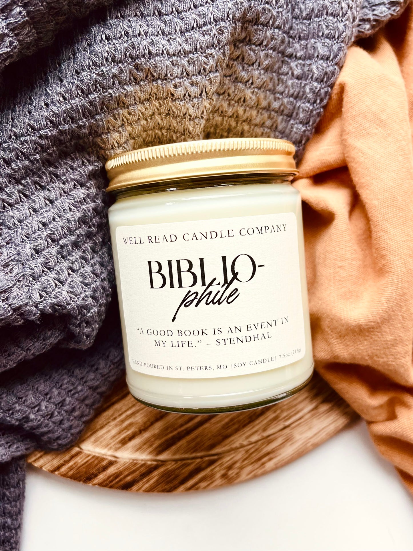 Bibliophile Soy Candle