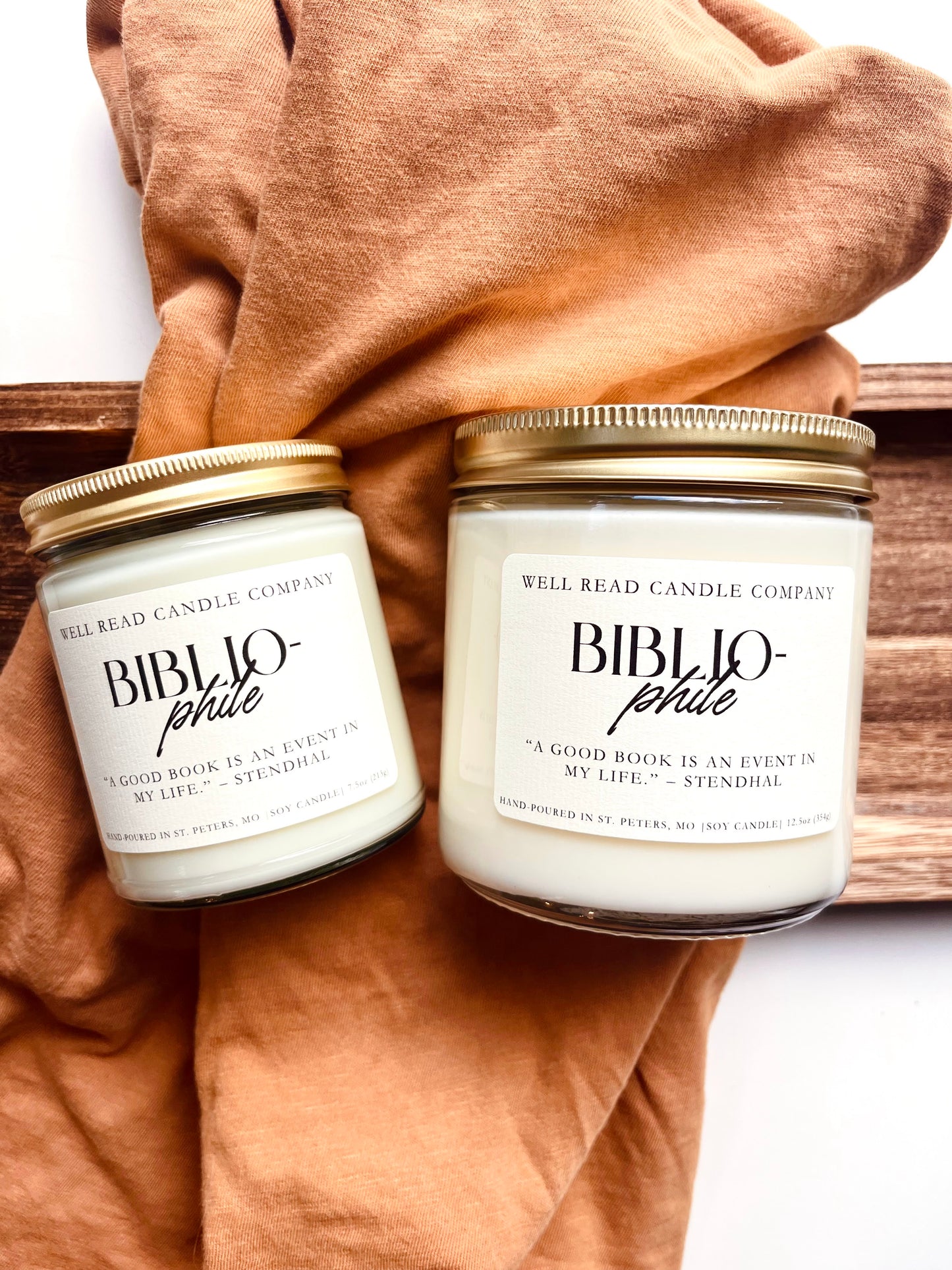 Bibliophile Soy Candle