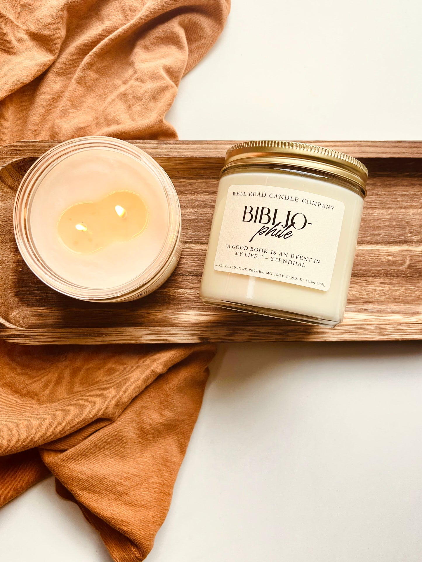 Bibliophile Soy Candle