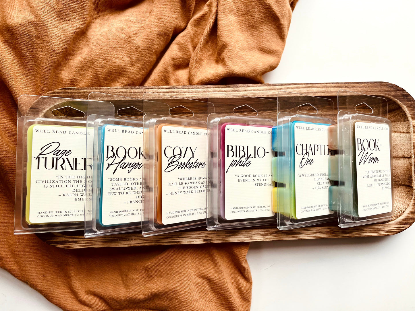 Bookish Wax Melts Gift Set Collection