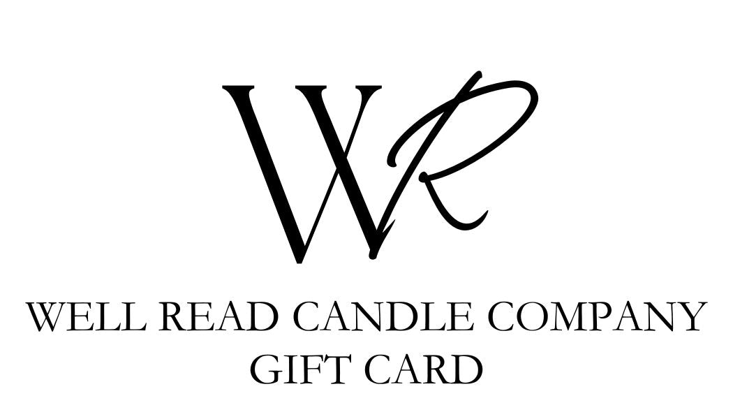 Well Read Candle Company Gift Card