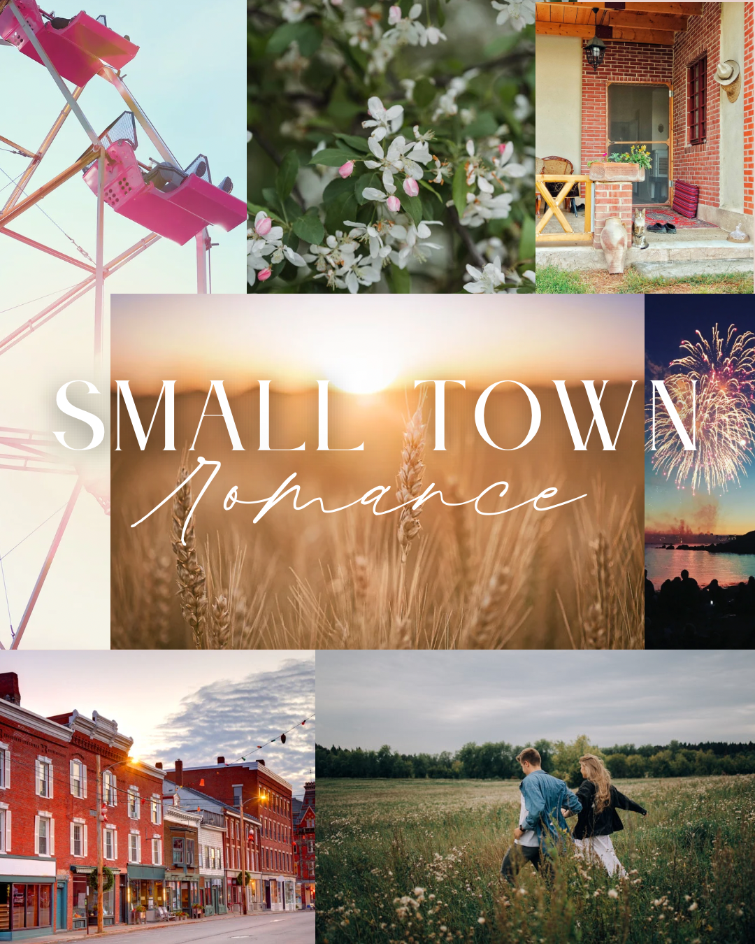 Small Town Romance Candle