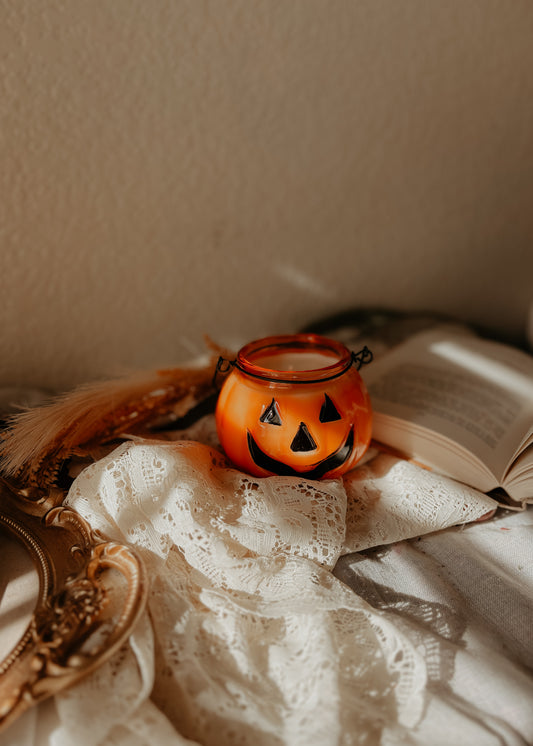 JACK O' Lantern Pumpkin Candle