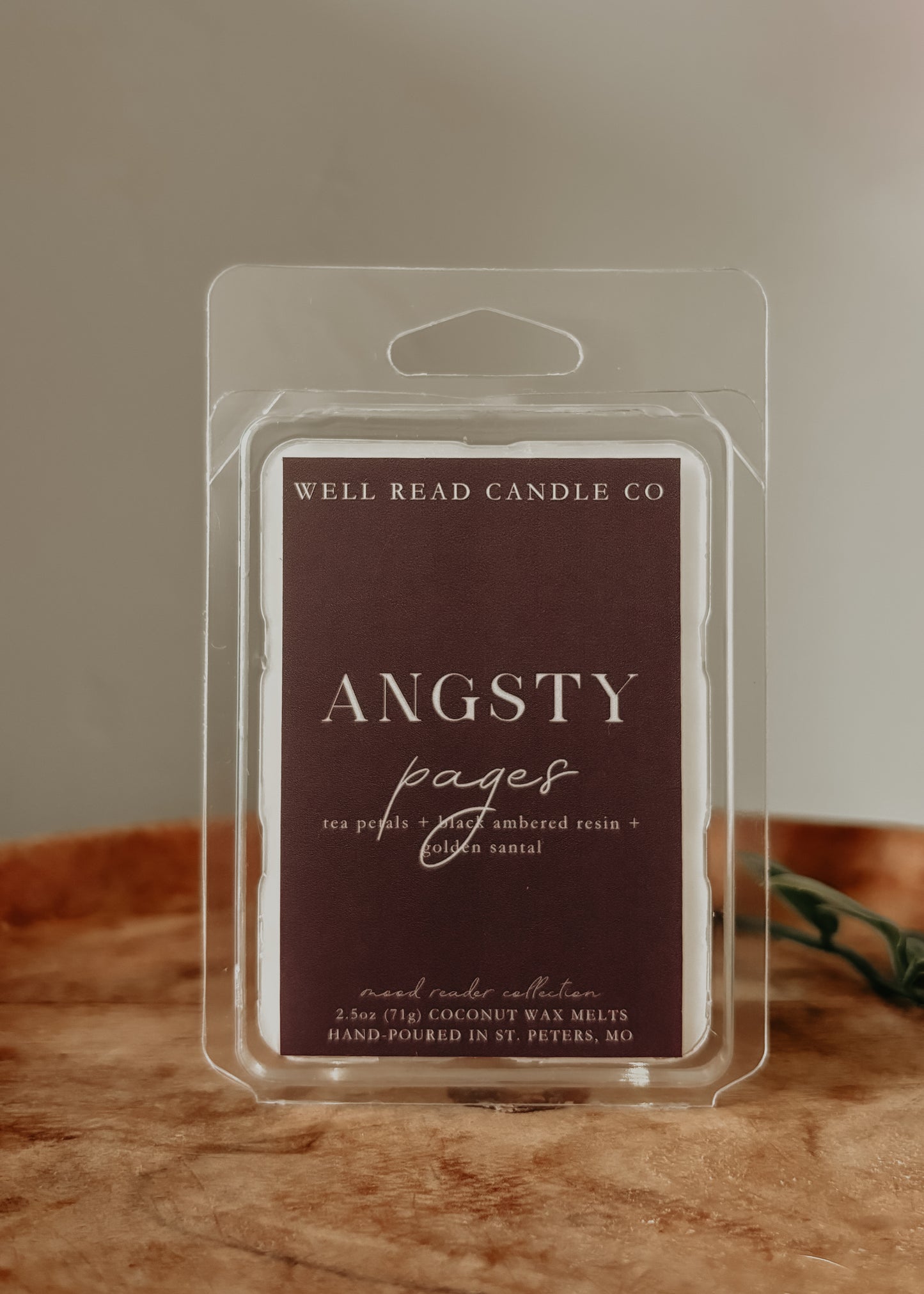 Angsty Pages Wax Melts