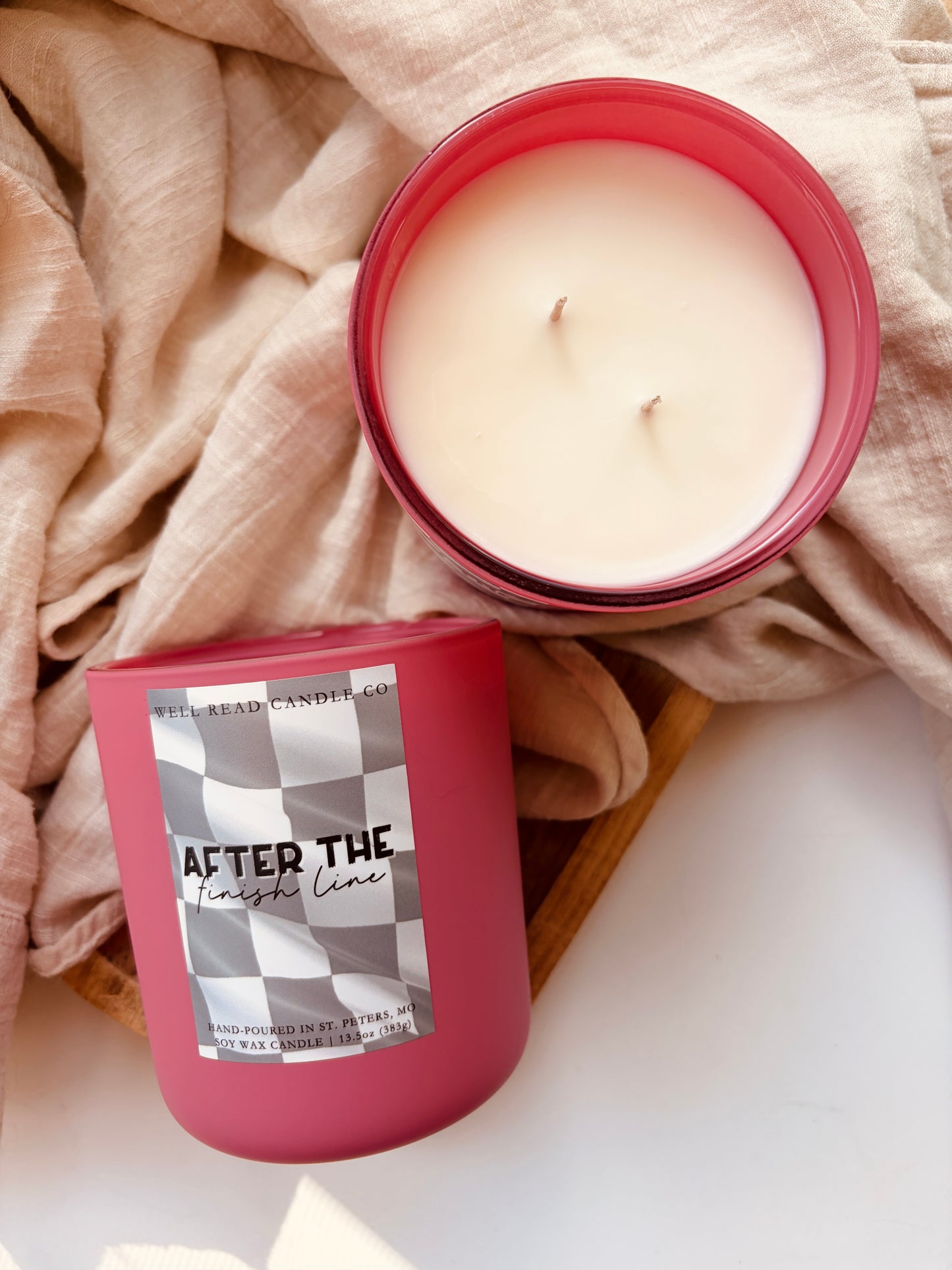 PRE-ORDER After the Finish Line Candle - Cailtyn Tajon