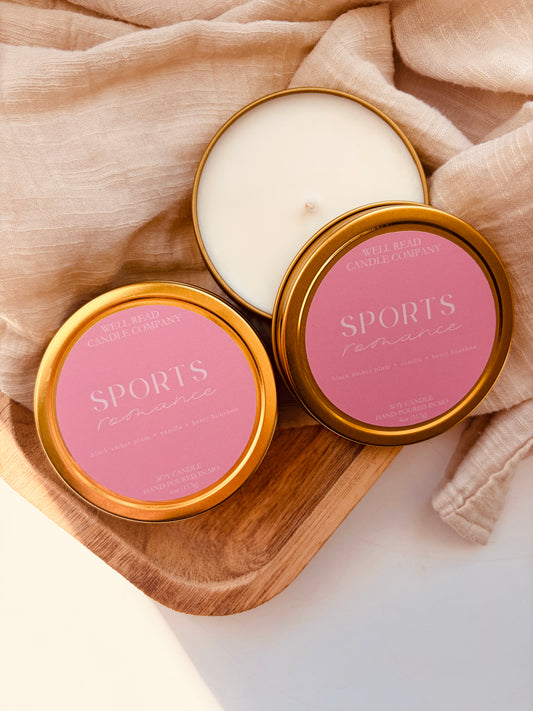 Sports Romance Candle
