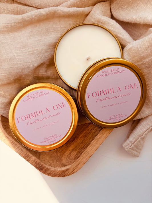Formula One Romance Candle