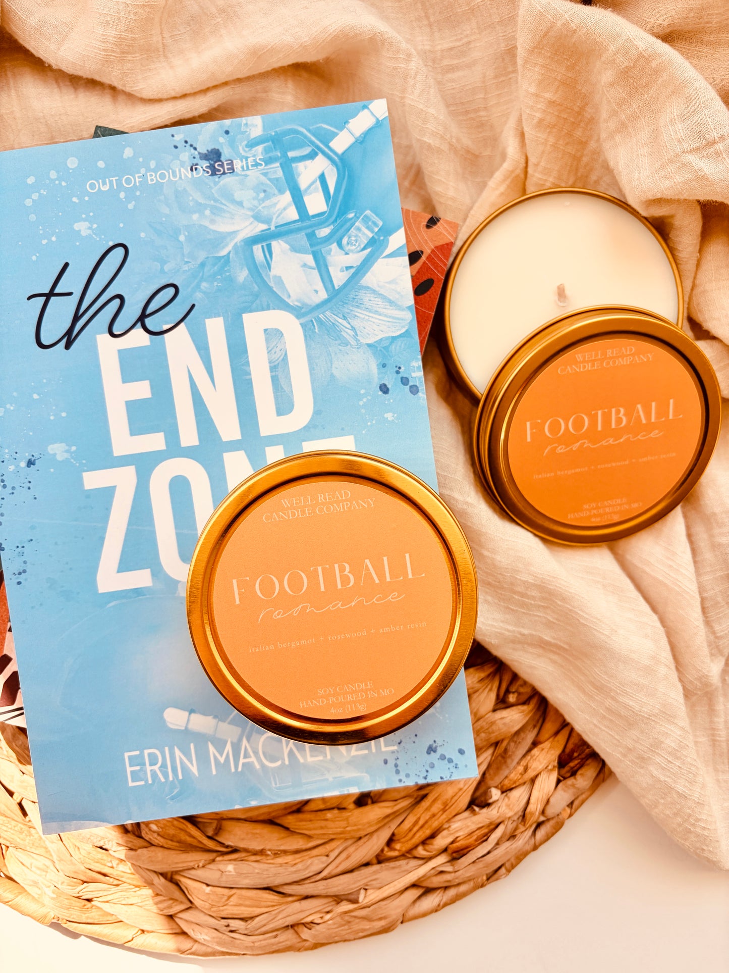 Football Romance Candle