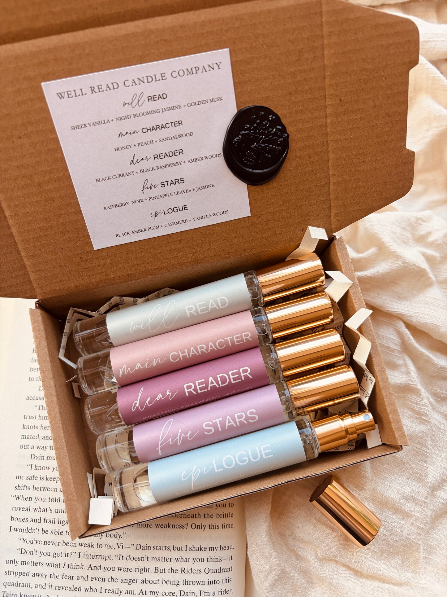 Bookish Perfume Collection Travel Set