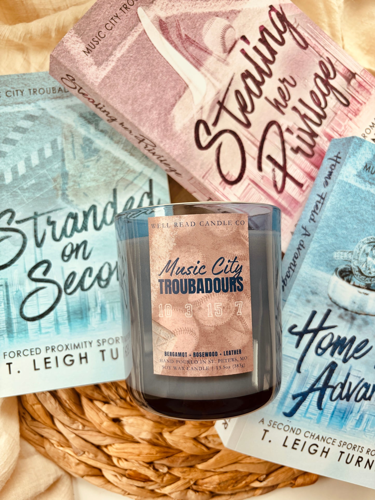 PRE-ORDER Music City Troubadours Candle - T. Leigh Turner
