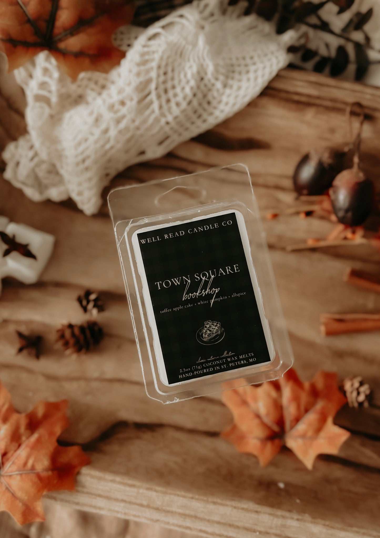 Town Square Bookshop Wax Melts