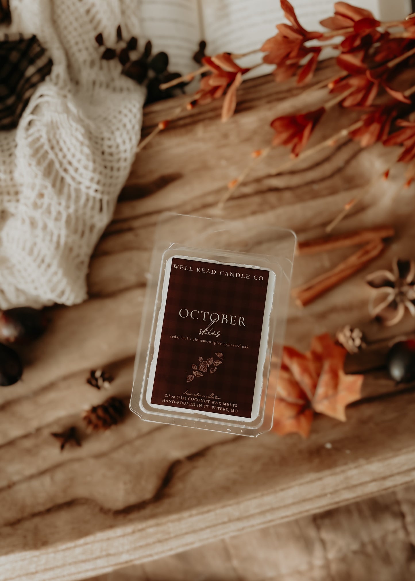 October Skies Wax Melts