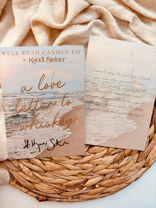 A Love Letter to Whiskey Hand-Signed Art Print