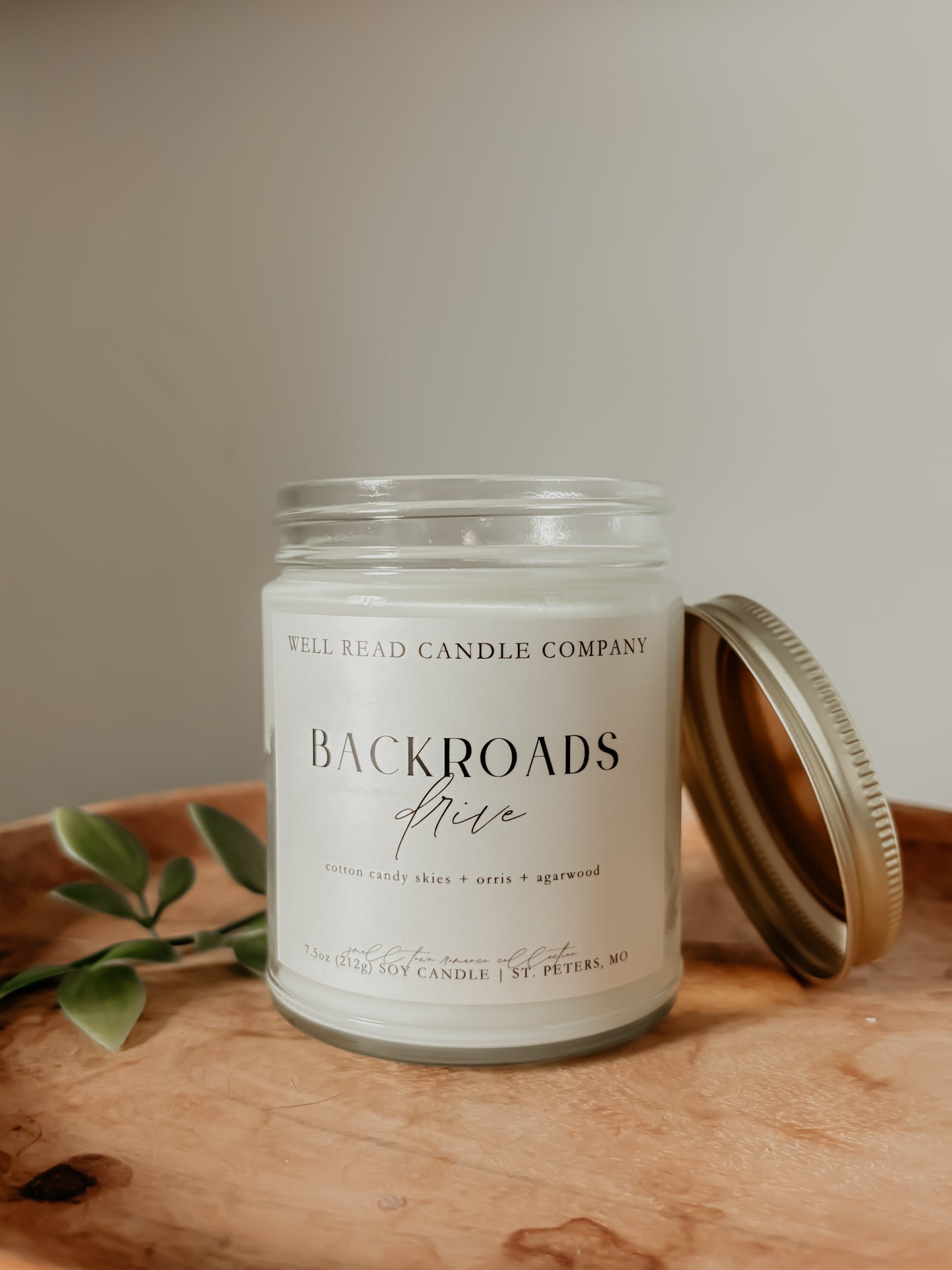 Backroads Drive Soy Candle