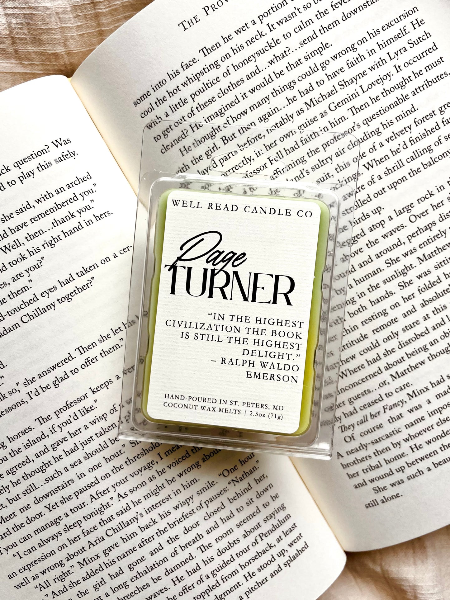 Page Turner Book Wax Melts