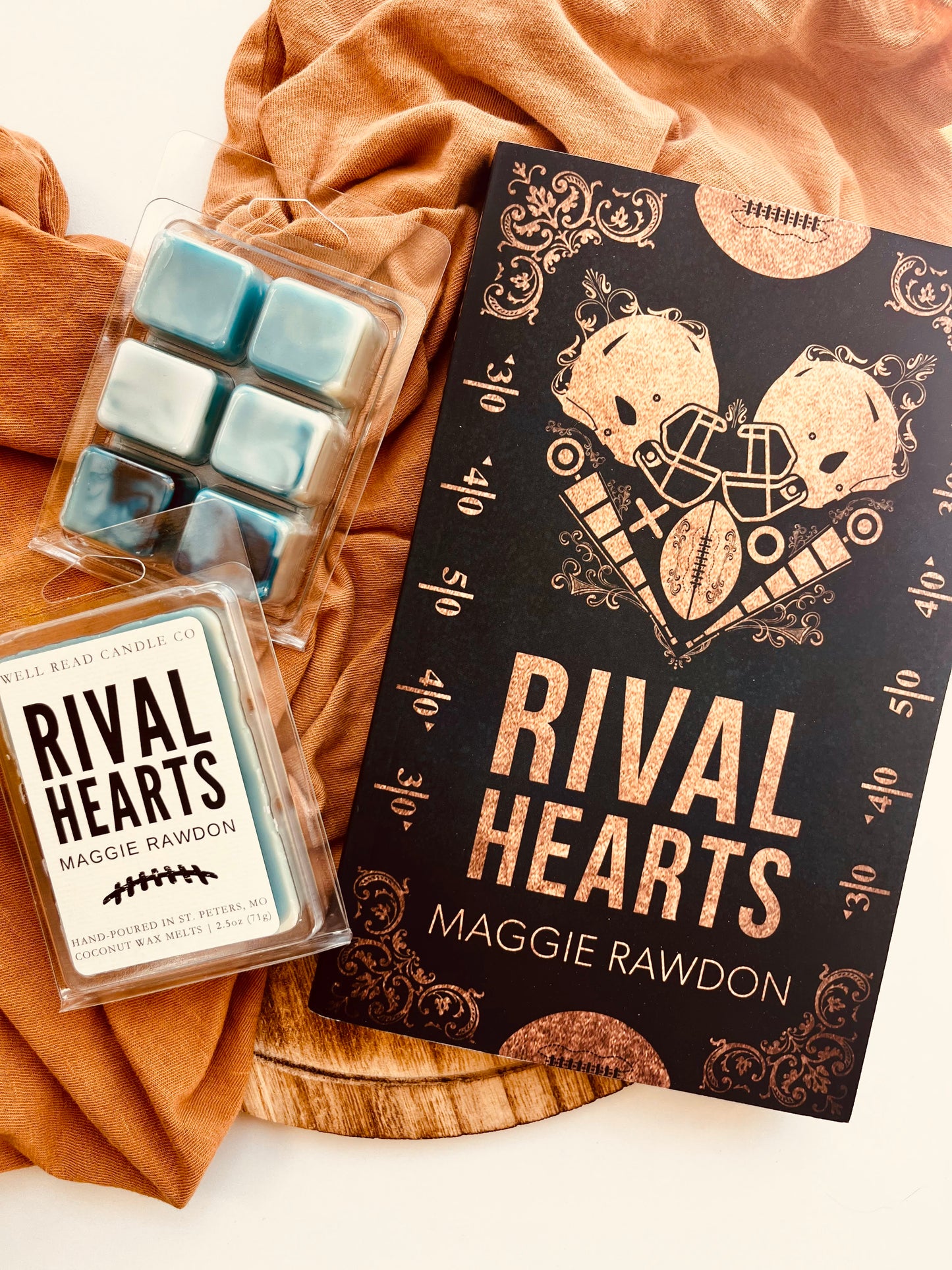 Maggie Rawdon Bookish Merch wax melts