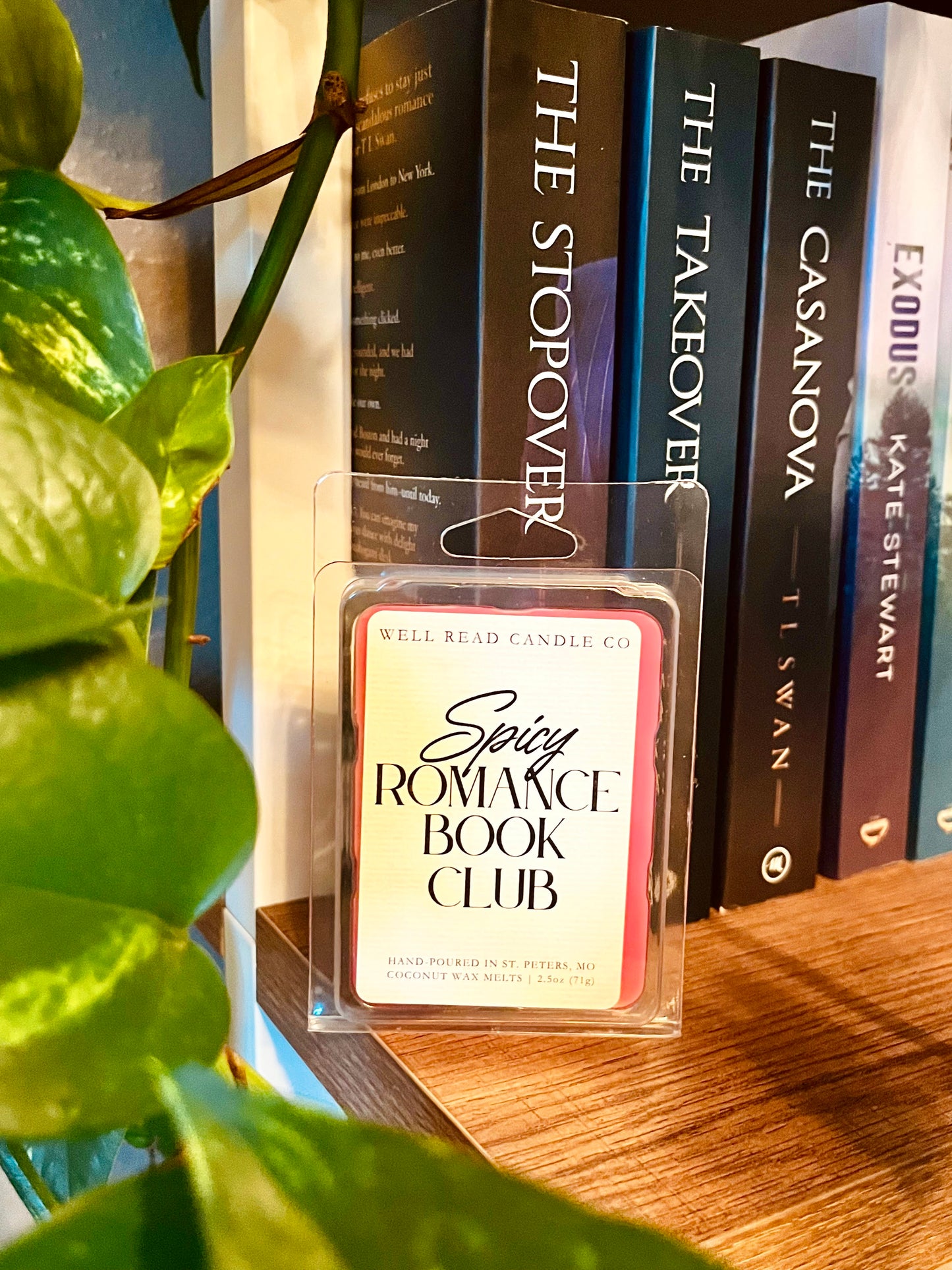 Spicy Romance Baccarat Wax Melts Book Club