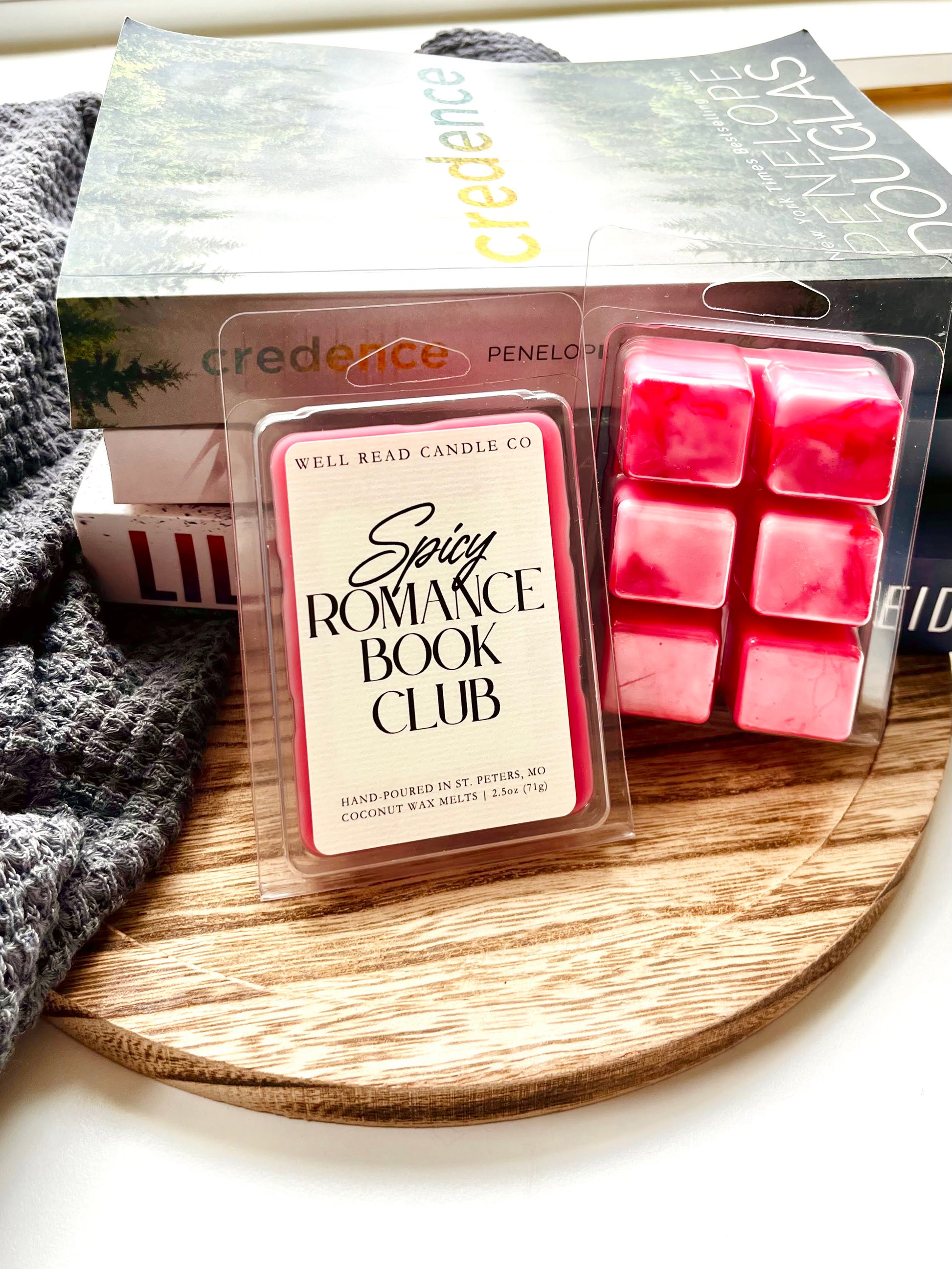 Spicy Romance Bookish Wax Melts