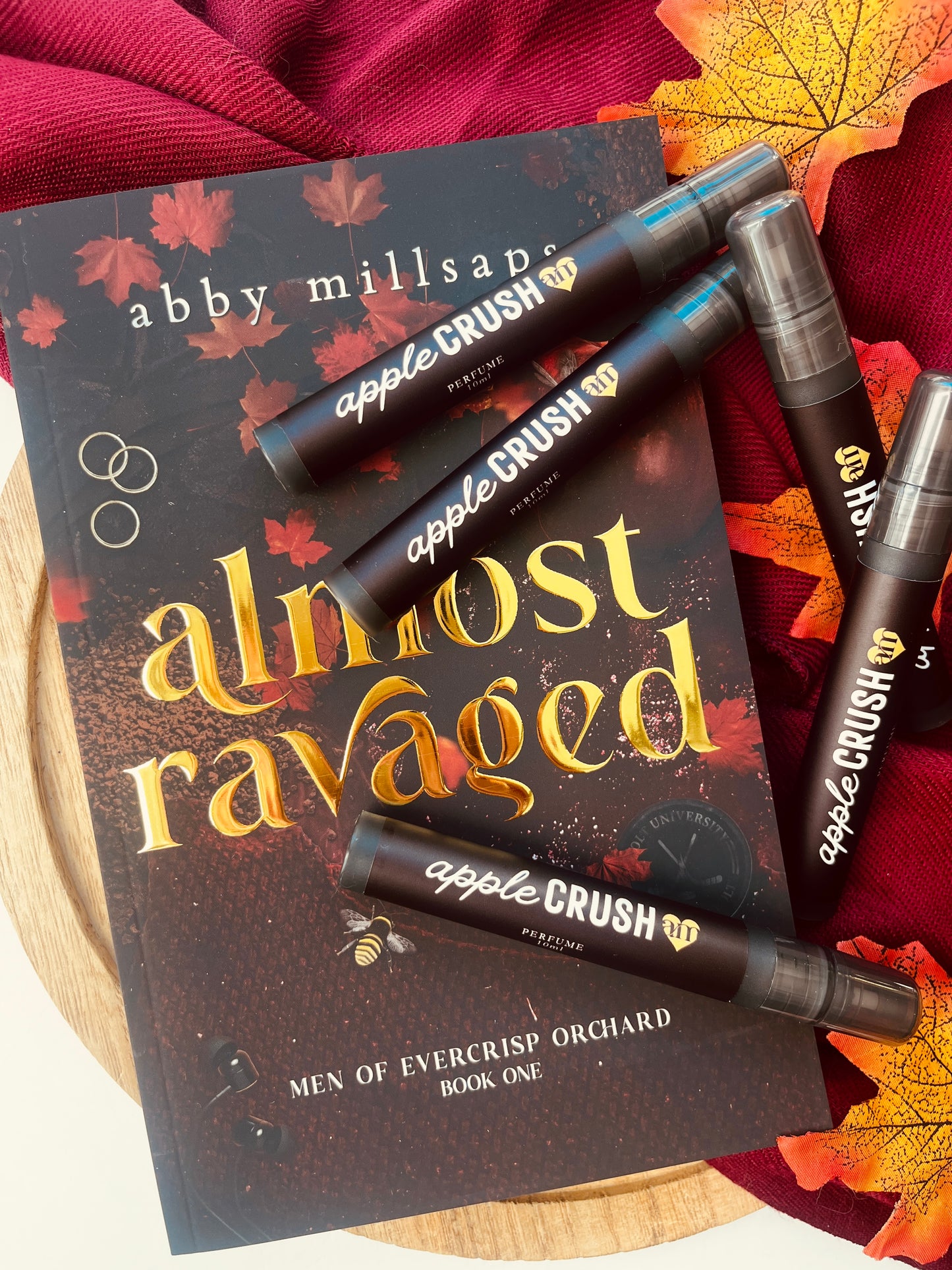 fall bookish gift caramel apple scent perfume romance lover