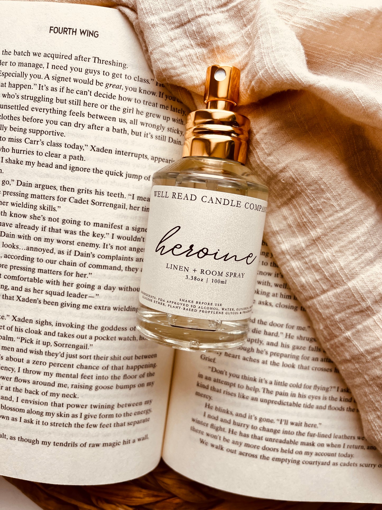bookish gift heroine fruity summer fragrance