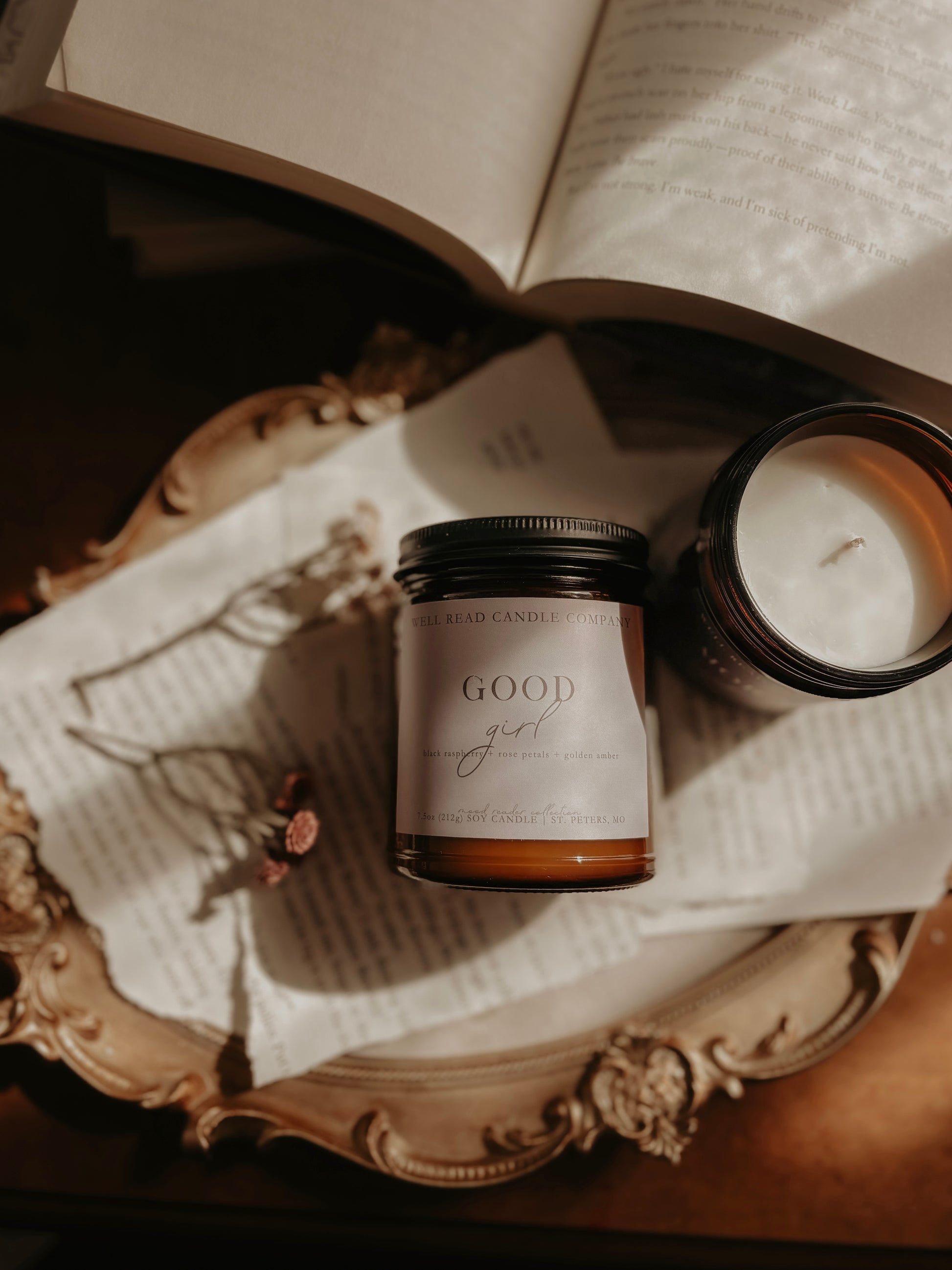 good girl reader candle romance