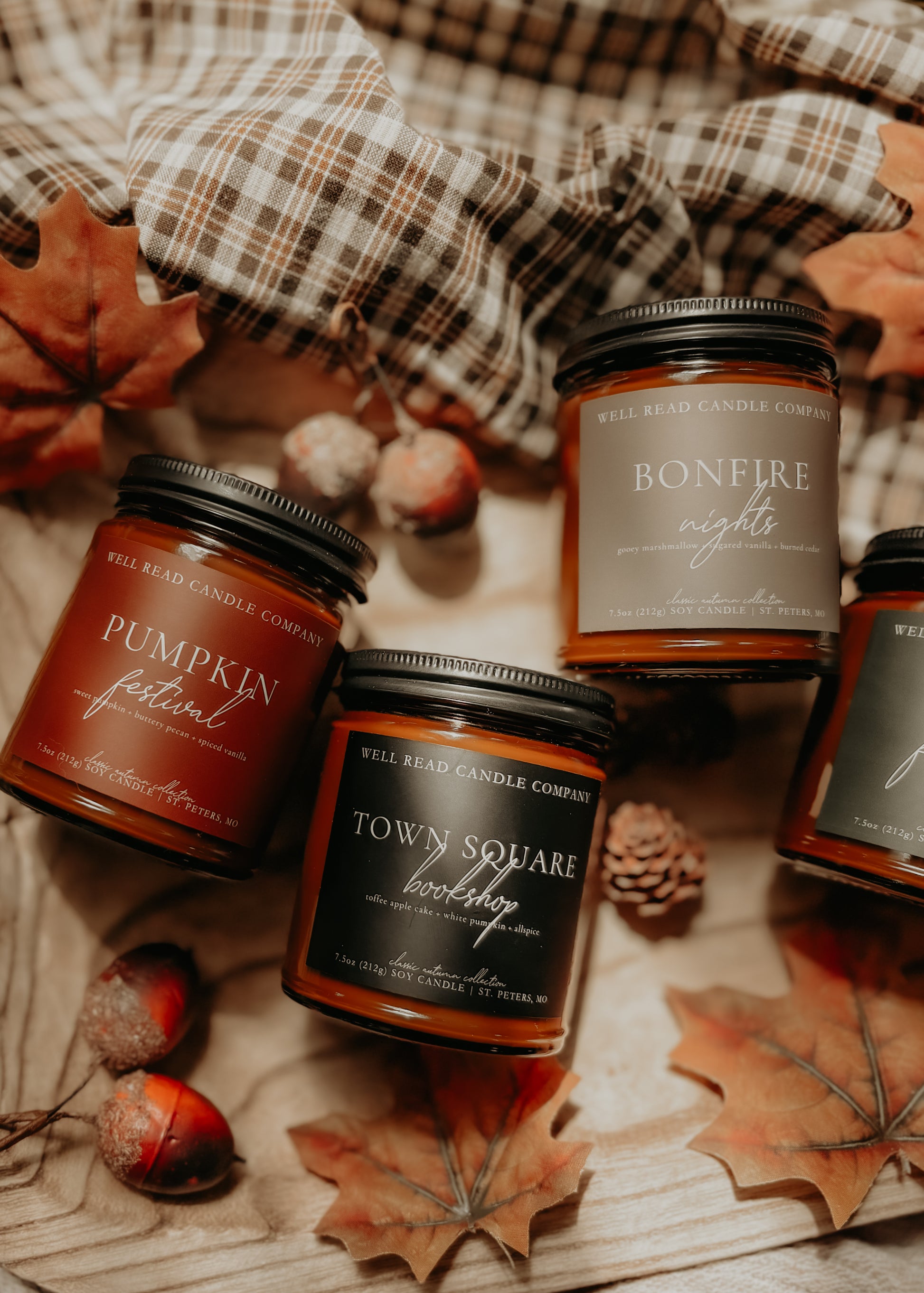 pumpkin spice candle