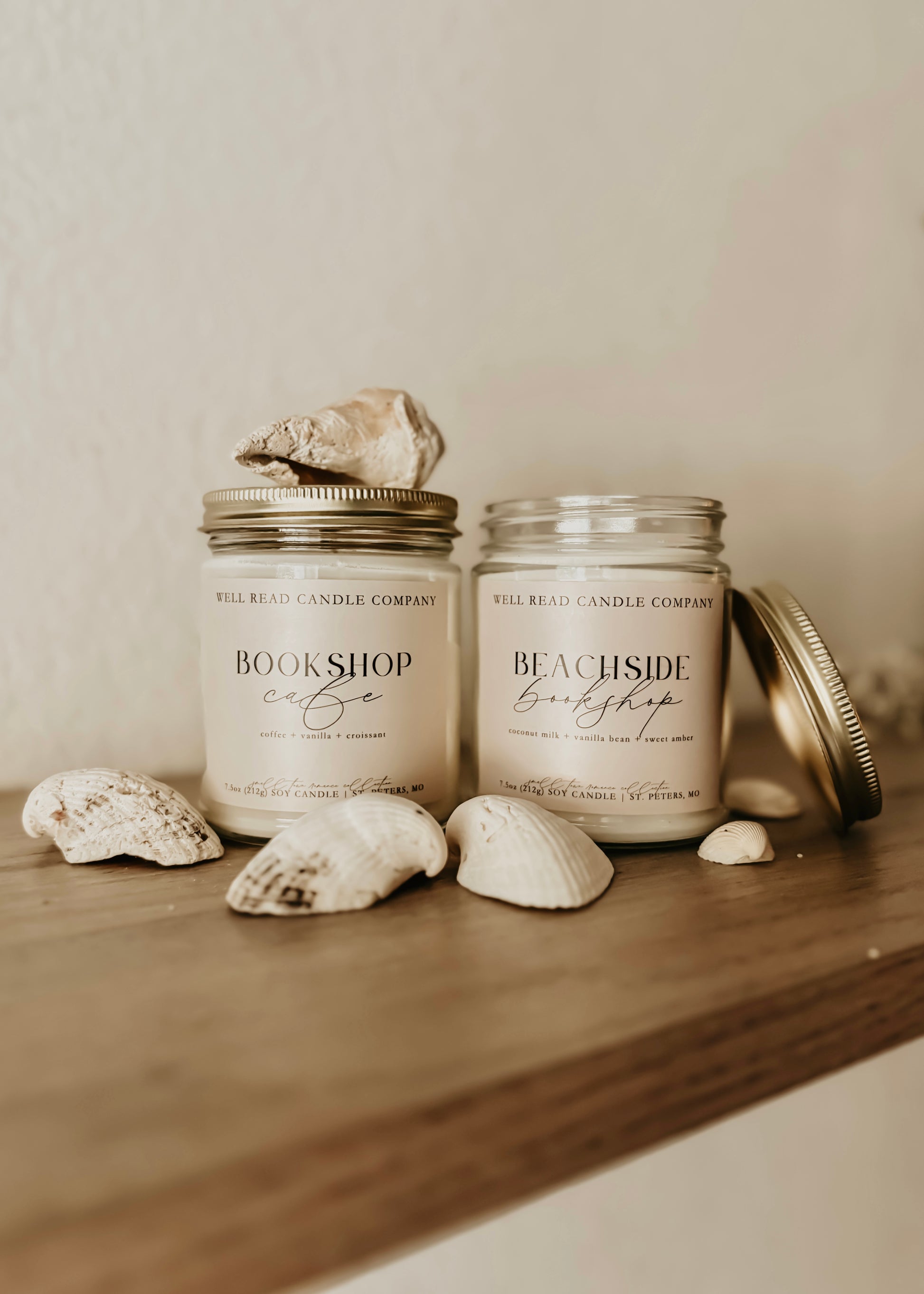 soy bookish candles