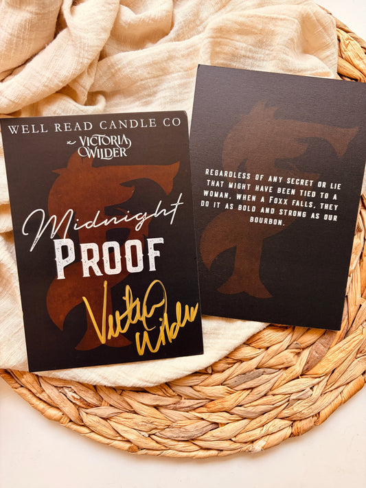 victoria wilder signed book