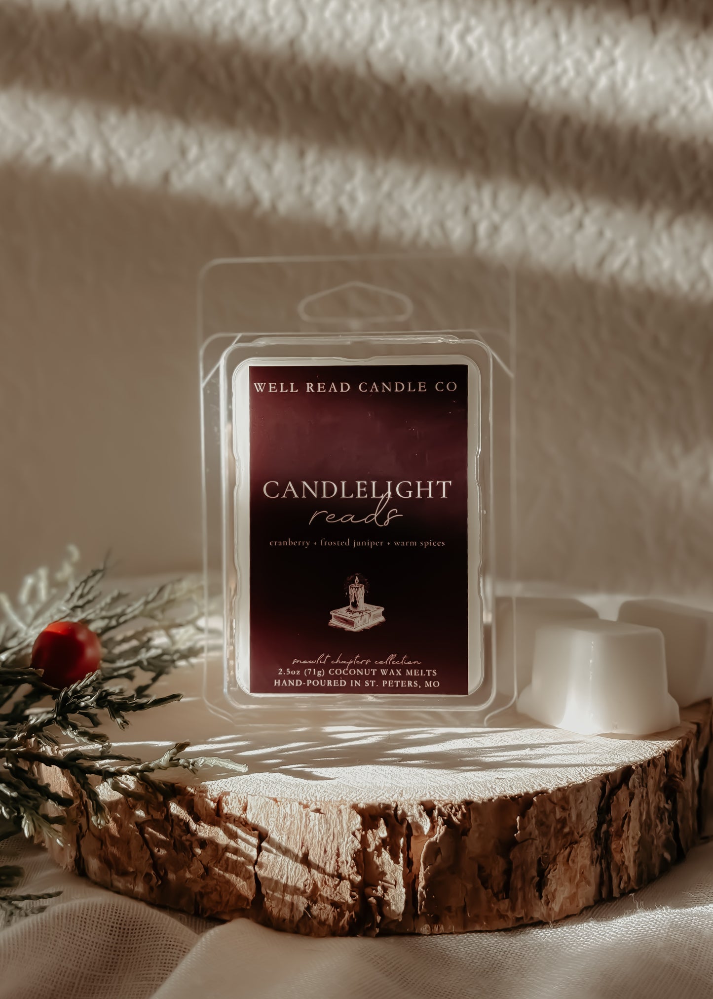 cranberry juniper bookish melts