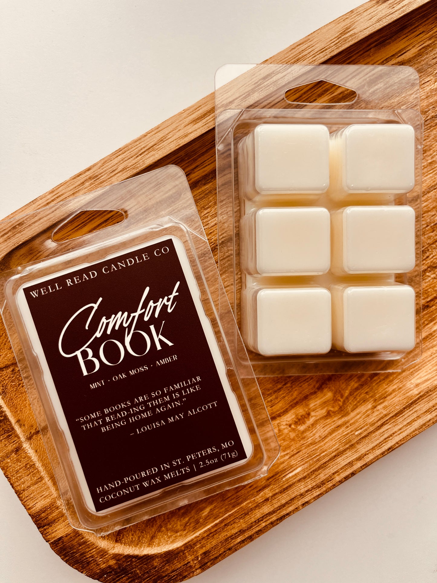 Comfort Book Wax Melt