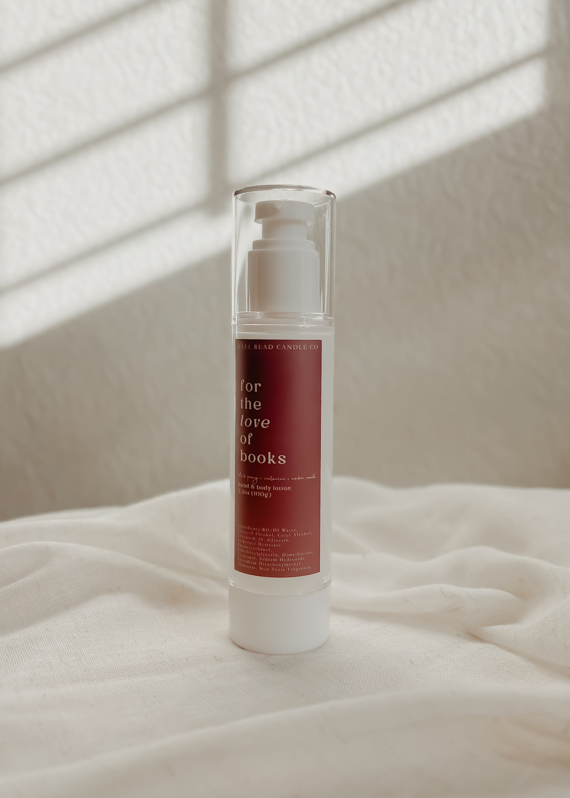 bookish lotion after hours