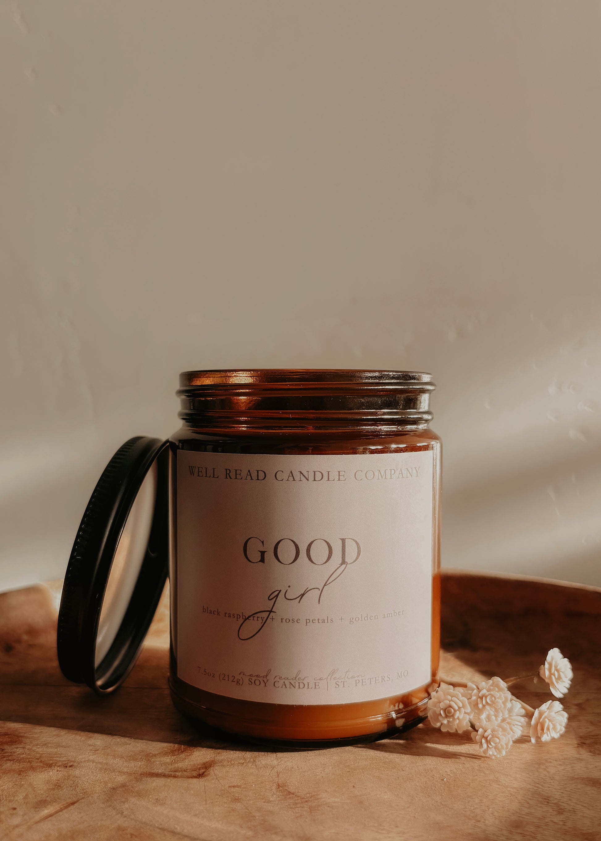 bookish candle girly reader gift