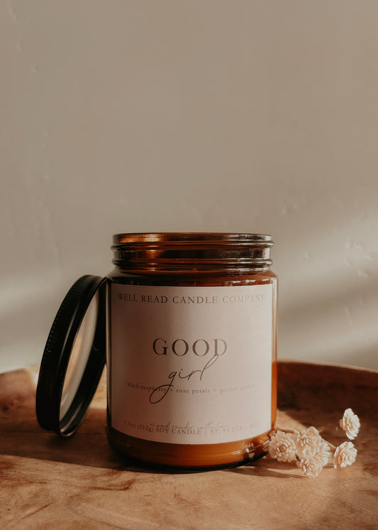 bookish candle girly reader gift